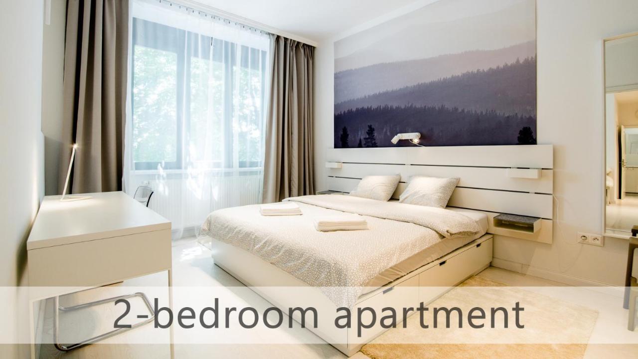 White Apartments With Ac By Kovee Bratislava Luaran gambar