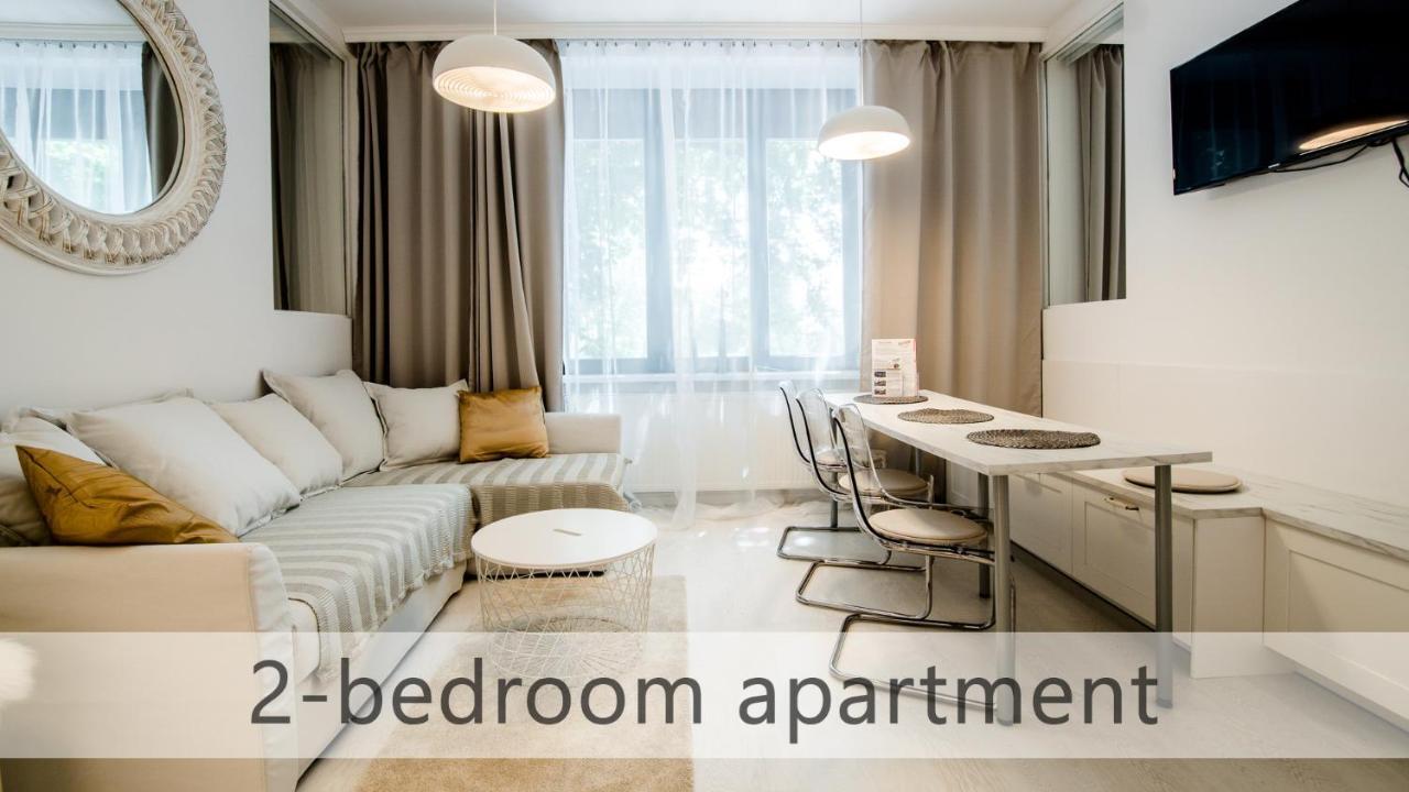 White Apartments With Ac By Kovee Bratislava Luaran gambar